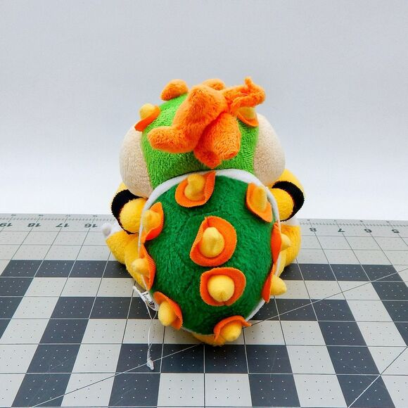 Super Mario Bros Baby Bowser Jr. Plush 6 In Sanei Japan Nintendo Stuffed Toy - Picture 3 of 11